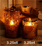 经典时光/红3.25x4----LED电子蜡烛创意礼品家居摆件送礼佳品